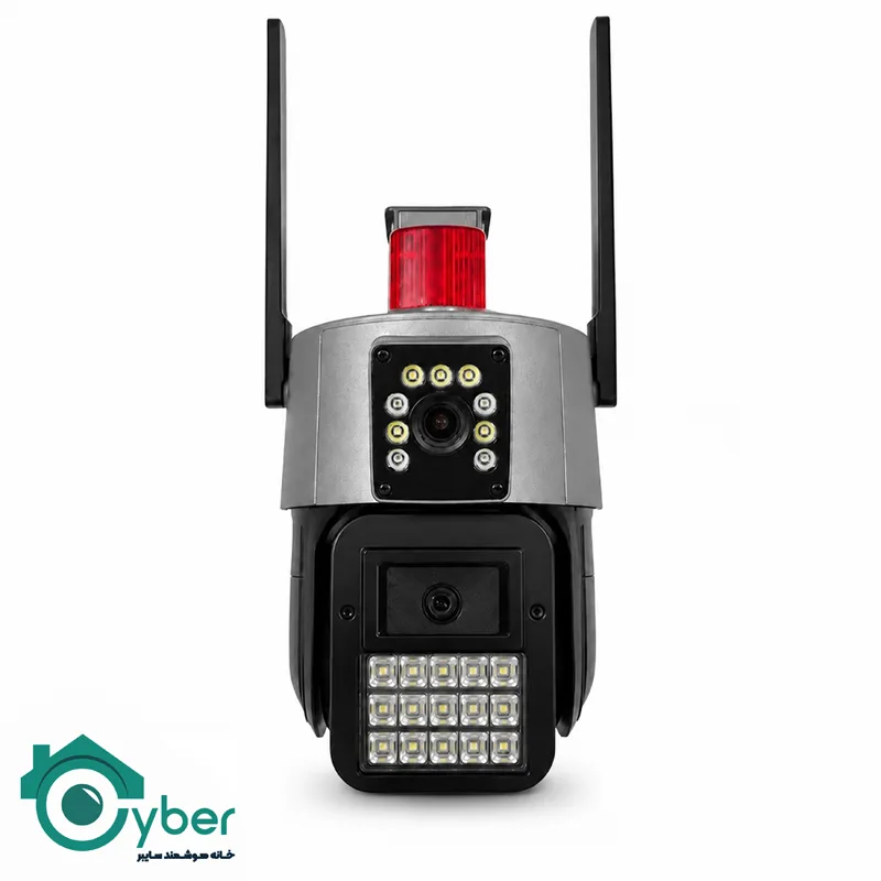 تصویر محصول دوربین سیمکارتی دو لنز چرخشی مدل HAC-SPD-S2498V