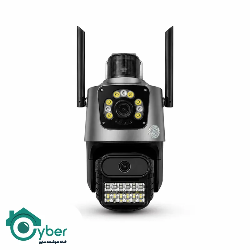 تصویر محصول دوربین وایفای تحت شبکه دو لنزه چرخشی مدل HAC-SPD-S2633V
