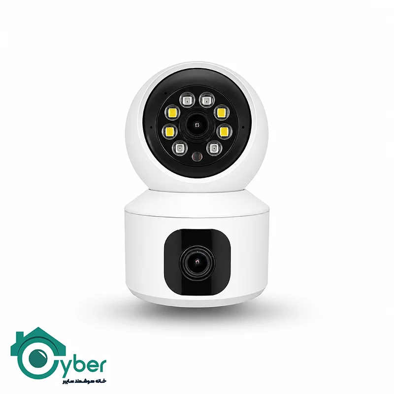 تصویر محصول دوربین وای فای دو لنز چرخشی HAC-PTZ-W2033V کیفیت 6 مگاپیکسل