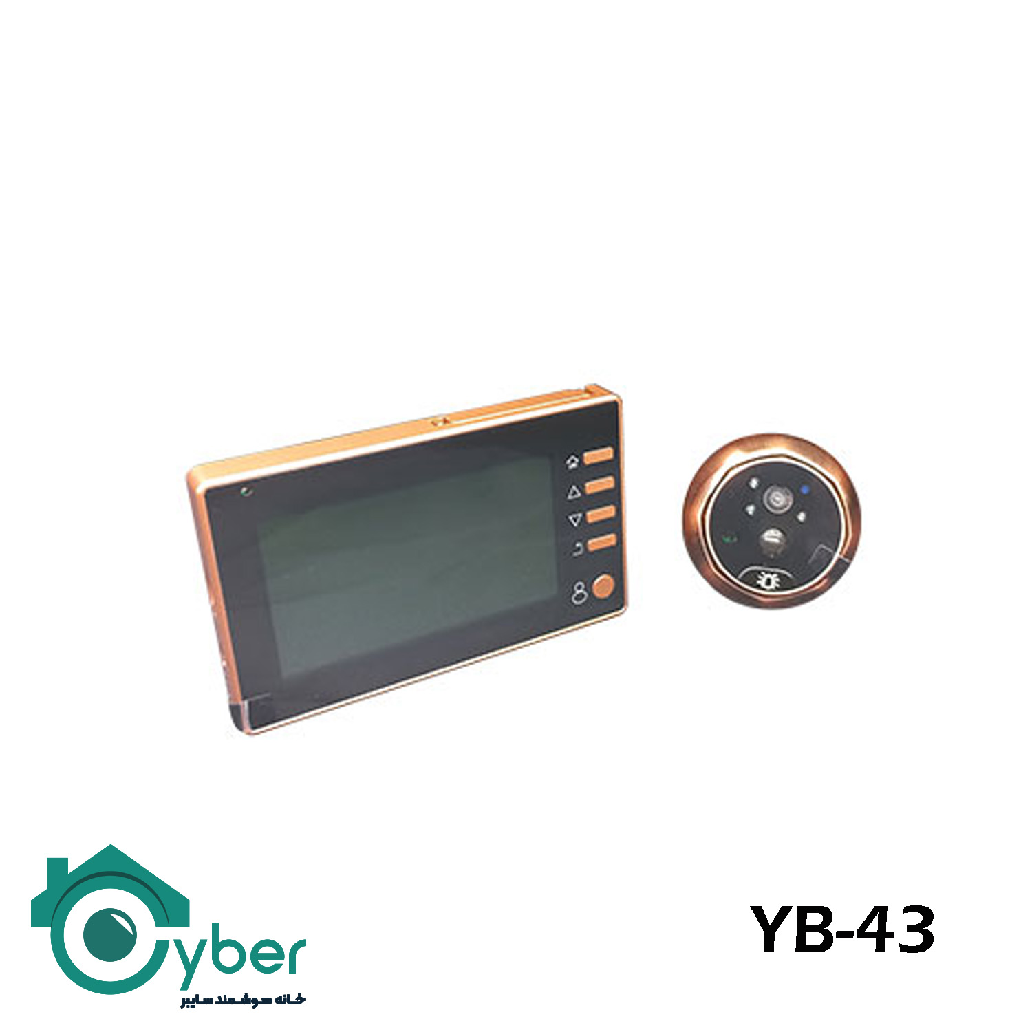 دوربین چشمی درب مانیتوردار مدل YB-43