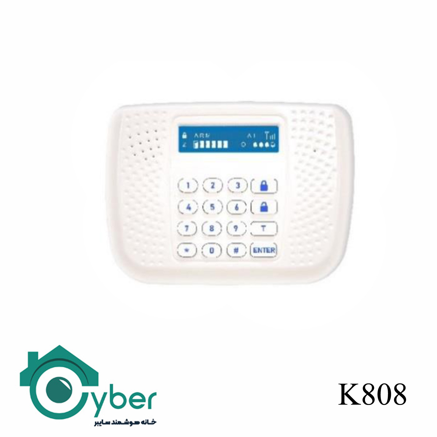 کیپد کنترل مدل K808(نمایشگر دکمه ای)
